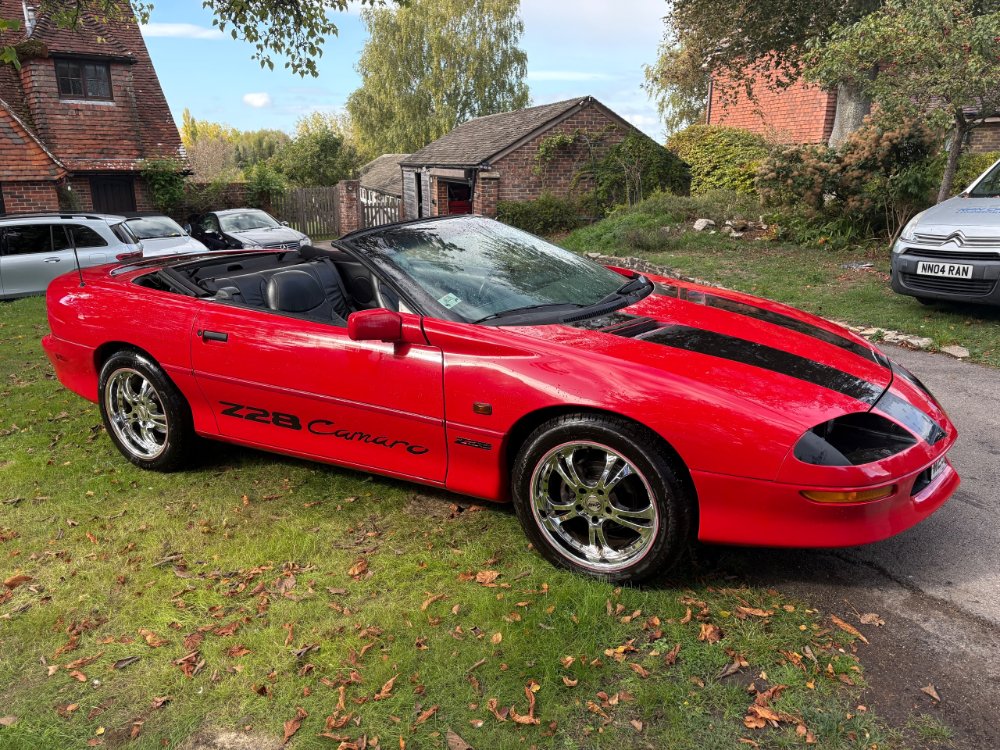Red 2007 Chevrolet Camaro 5.7 V8 Convertible Z28 in Alresford