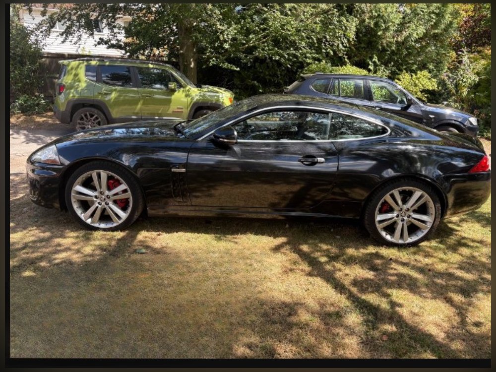 Black 2010 Jaguar XK 5.0 V8 Portfolio Coupe 2dr Petrol Auto Euro 5 385 ps in Alresford
